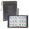 9 Pocket 3 Ring Leather TCG Binder for Baseball, Trading Game, and Sports Card, 30 Pages, Holds 540 Cards (10.8 x 1.8 x 13.5 In)